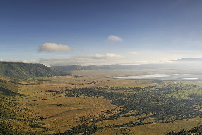 1 Day Ngorongoro Crater Group Jioning Safari - The crater rim view before the descent