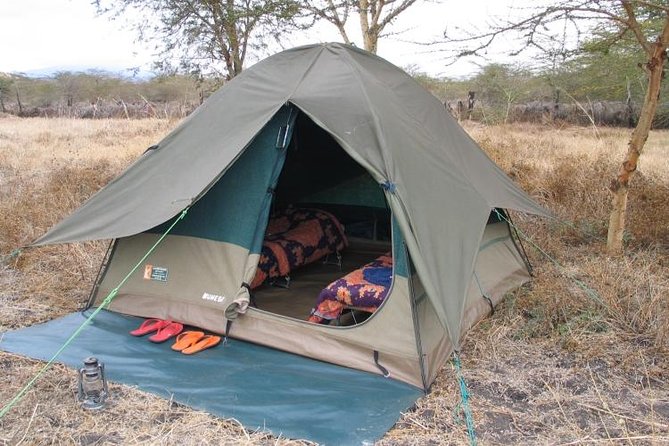 2 Days Camping Safari, Lake Manyara & Ngorongoro Crater - Camping overnight with the basics supplied