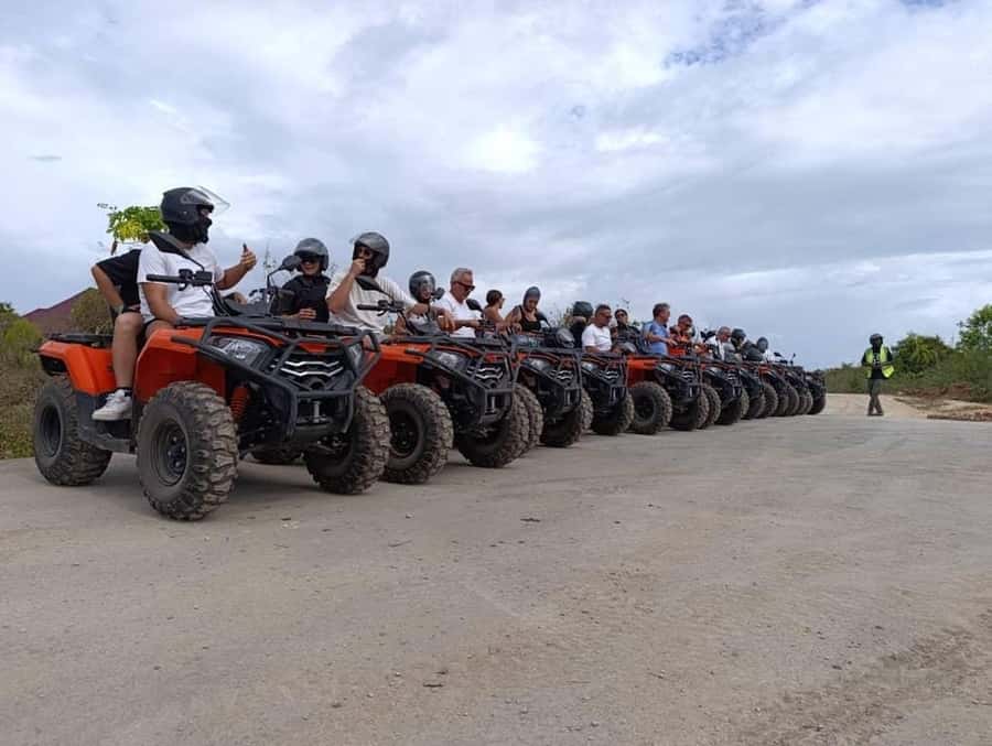 3-hour quad bike tours in Nungwi and Kendwa along coastal paths and through villages - The beach stop and Kendwa’s low-tide sandbar