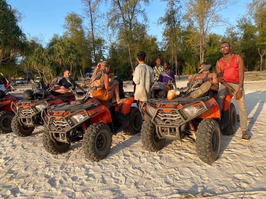 3-hour quad bike tours in Nungwi and Kendwa along coastal paths and through villages - Safety, comfort, and how hard the ride feels