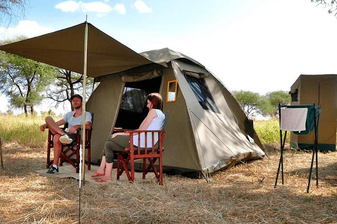 6 Days Budget Tanzania Camping Safari - Day 1: Tarangire and the first night under canvas