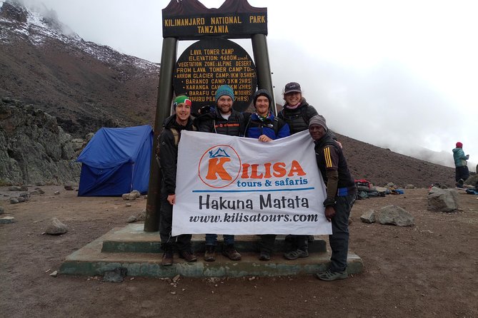 6 days Machame route climbing Mt.Kilimanjaro - Food, camping, and staff support