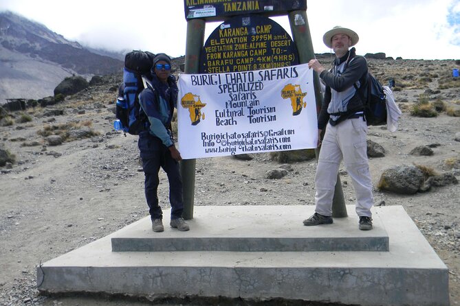 7 Days Kilimanjaro Climbing | Hiking Tour via the Lemosho Route - Day 3: Lava Tower at 4,640 meters, then Barranco