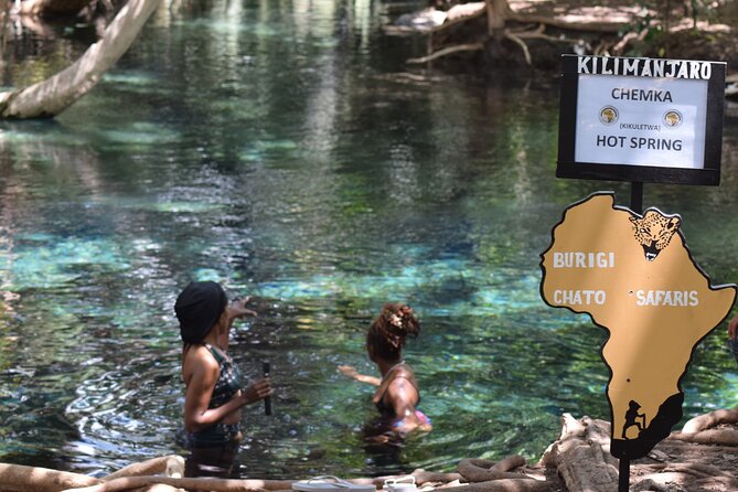 Amazing Chemka (Kikuletwa) Hot Spring Day Trip | BURIGI CHATO SAFARIS CO LTD - Lunch under the trees