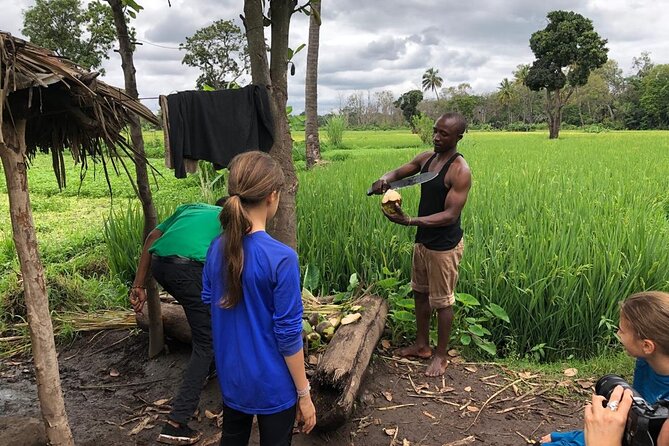 Book Day Hike at Rau Forest Reserve, Near Moshi Town in Tanzania - Entering the forest with Peter