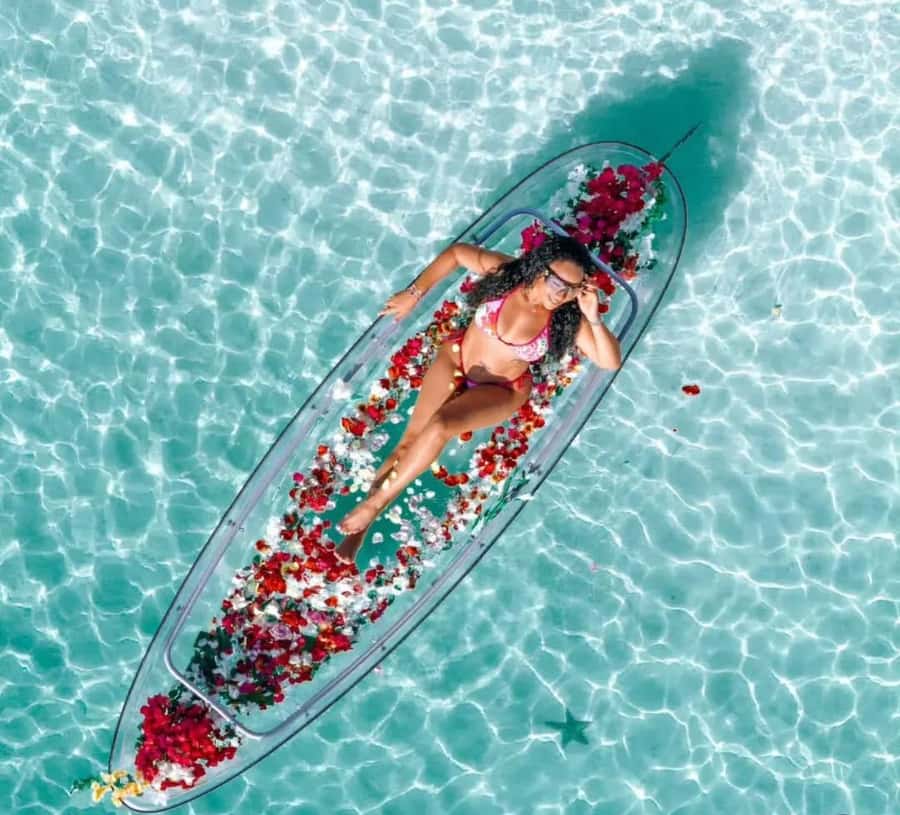 Coastal Odyssey: Kayaking Adventure at Kendwa & Nungwi Beach - Thirty minutes on a transparent kayak
