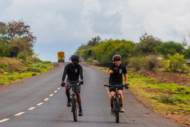 Cycling from Kilimanjaro to Ngorongoro Crater - Day three brings the longest ride