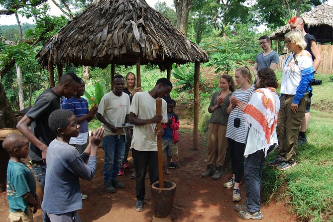 Day Trip To Materuni Waterfalls - Reaching the waterfall and natural pool