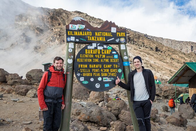 Discover The Best 7-day Kilimanjaro climbing via Machame route - Day 6: Barafu Camp to Uhuru Peak to Mweka Camp