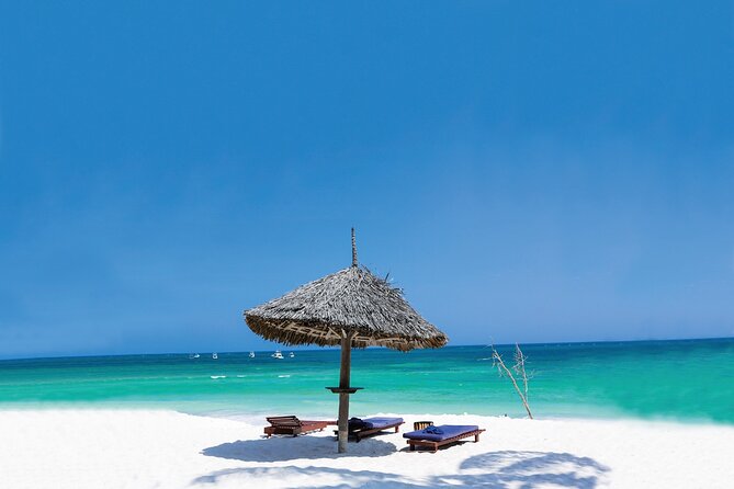 Dolphin Tour; Kuza Cave Tour; Paje Beach; The Rock Restaurant; Jozani Forest - Paje Beach: white sand and a slower pace