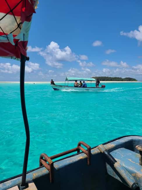 FROM KENDWA; Mnemba snorkelling and Dolphin tour - The sandbank and the beach appeal
