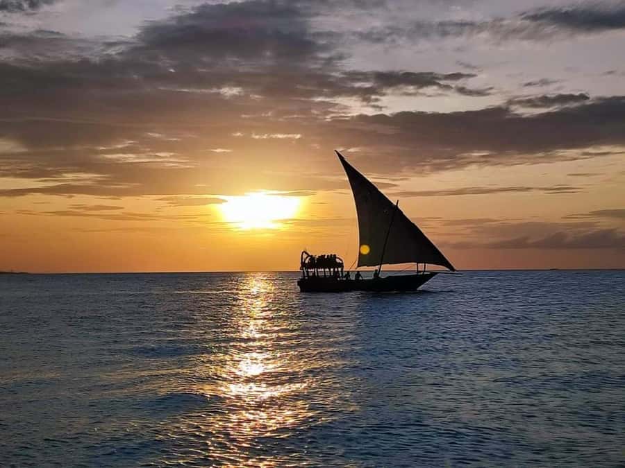 FROM NUNGWI; SUNSET DHOW CRUISE EXPERIENCE - A dhow ride with a distinctly local feel
