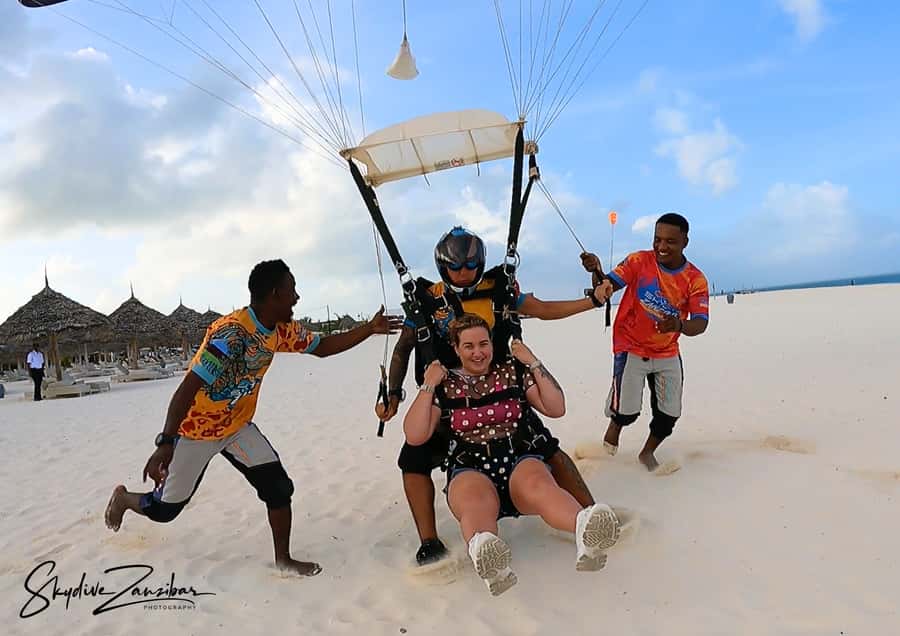 Kendwa: Tandem Skydive in Zanzibar - Why a Zanzibar tandem jump feels different