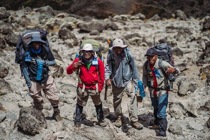 Kilimanjaro climb, Lemosho Route (6-day) - Day 6: Uhuru Peak and the long descent