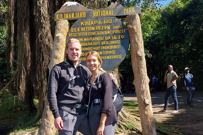Kilimanjaro Day Hike - Reaching Mandara Hut for lunch
