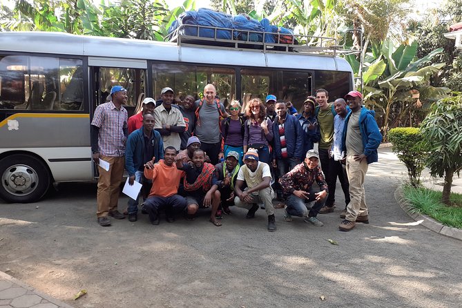 KILIMANJARO MACHAME ROUTE, (Climb 7days) "Whiskey" route - Day one: Machame Gate to Machame Camp