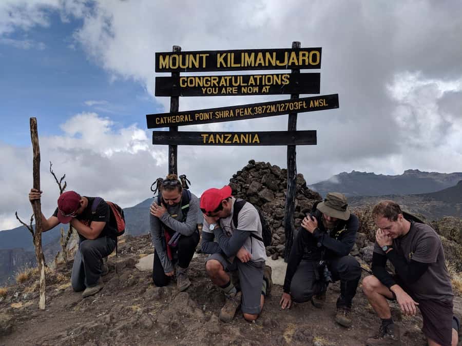 Kilimanjaro: Shira plateau to Cathedral point 3872m Day hike - The 6:30 am departure from Arusha or Moshi