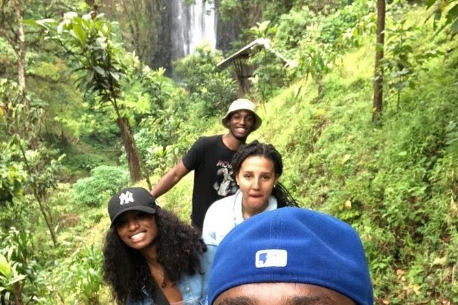 Kilimanjaro Waterfalls Hike & Moshi Hot Springs Day Trip Tour - Walking into the waterfall valleys