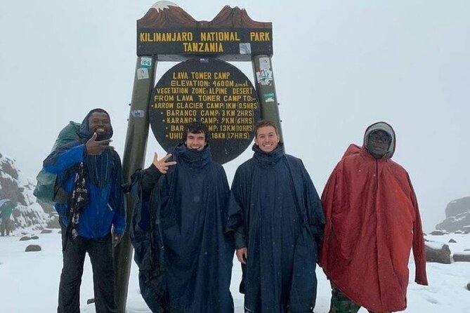 Lemosho Route 8 Days Kilimanjaro Climbing Tour - Key points at a glance