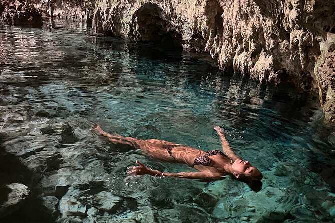 Luxury Tour to DOLPHINS, KUZA CAVE and THE ROCK RESTAURANT - Swimming and snorkeling in the marine area