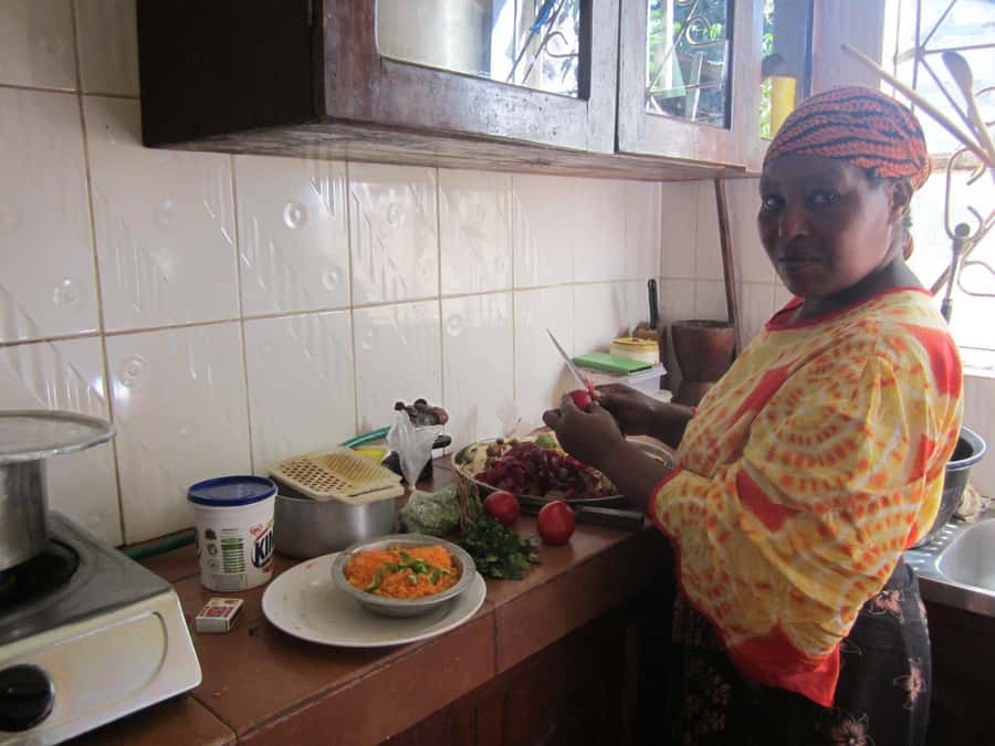 Mama Aziz Food Court - Starting near Arusha’s Clock Tower