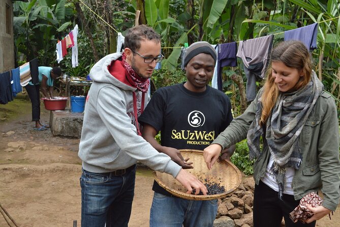 Marangu waterfall & Coffee making Cultural Tour | BURIGI CHATO SAFARIS CO LTD - Coffee from plant to cup
