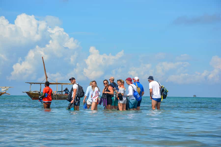 Matemwe: Mnemba Island Dolphin & Snorkeling Boat Trip - Snorkeling in Mnemba’s protected waters