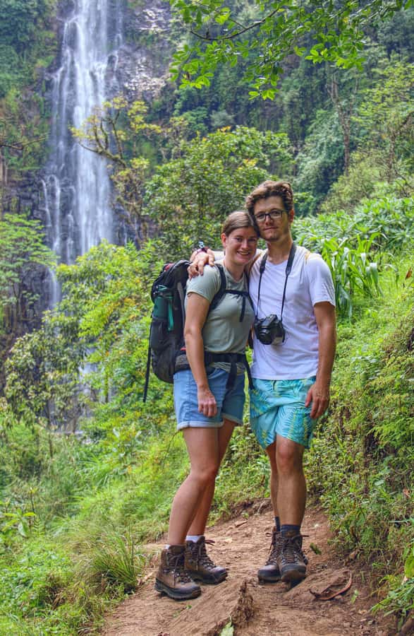Materuni Waterfall-Extra Coffee Tour and/or Chemka Hotspring - Walking through Materuni Village