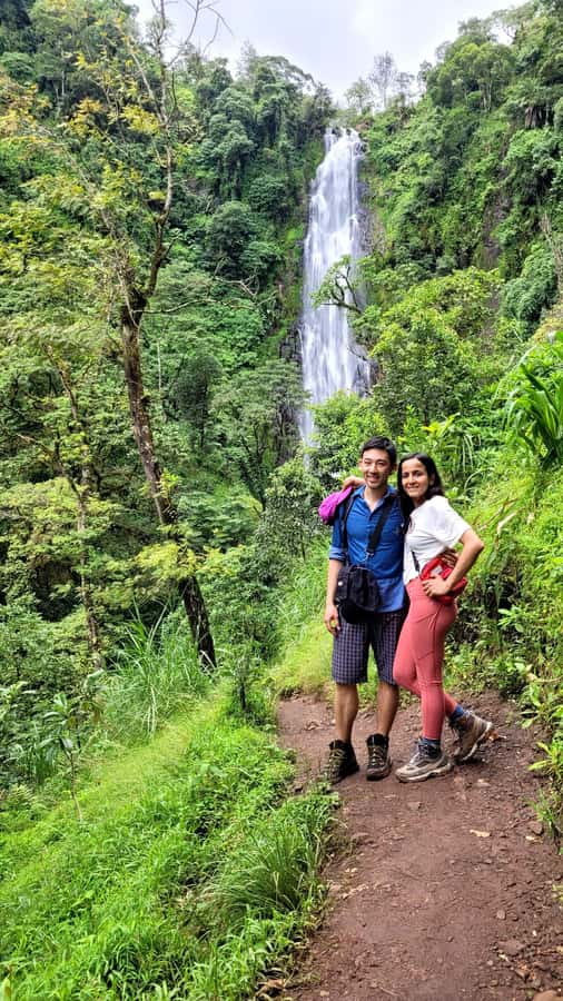 Moshi: A Day Tour To Materuni Waterfall - Walking through banana and coffee farms