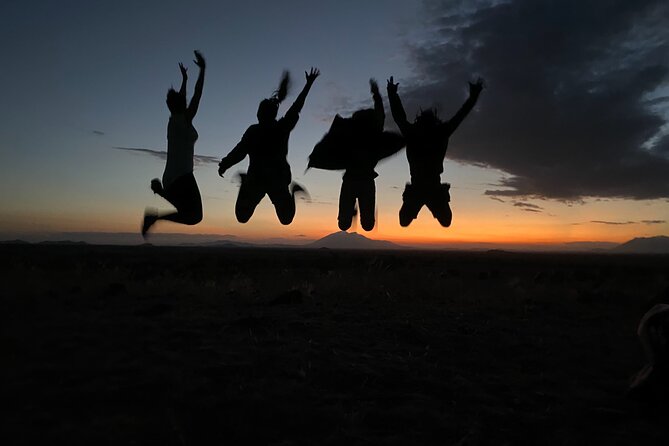 Moshi sunset experience - Group size, pickup, and comfort