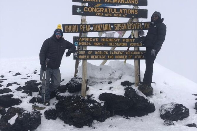 Mt Kilimanjaro Climb - 8 days Lemosho - Day 7: Barafu Camp to Uhuru Peak and Mweka Camp