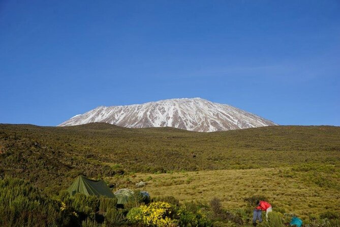 Mt. Kilimanjaro: Shira plateau to Cathedral point 3872m Day hike - The crater remains and Kilimanjaro summit view