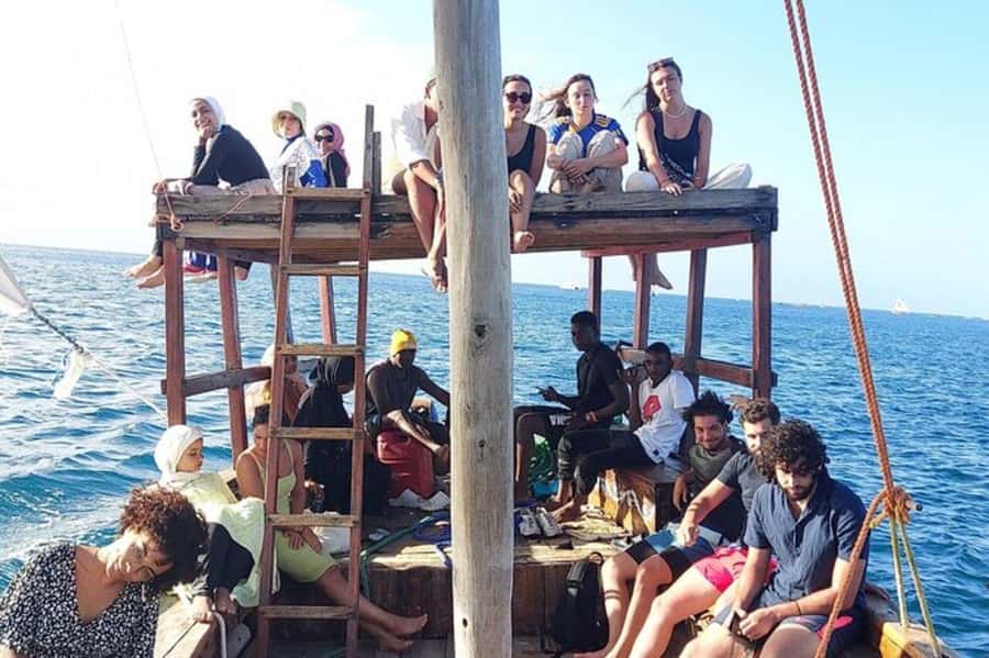 Nungwi and Kendwa: Sunset Cruise Dhow - The view from the dhow deck