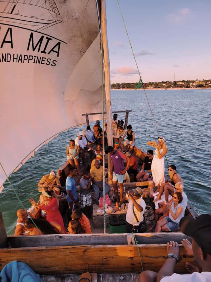 Nungwi: Dolphins,snokerlling &/or sunset cruising tour - A sunset cruise with drums and songs