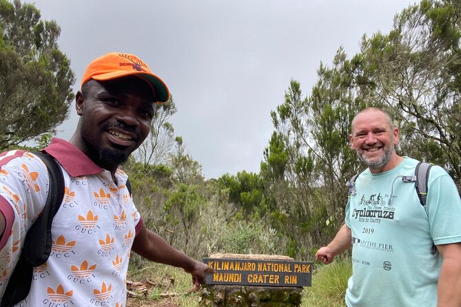 One Kilimanjaro Day hike Tour ISMANI TOURS AND SAFARIS - Starting at Marangu Gate at 1,800 meters