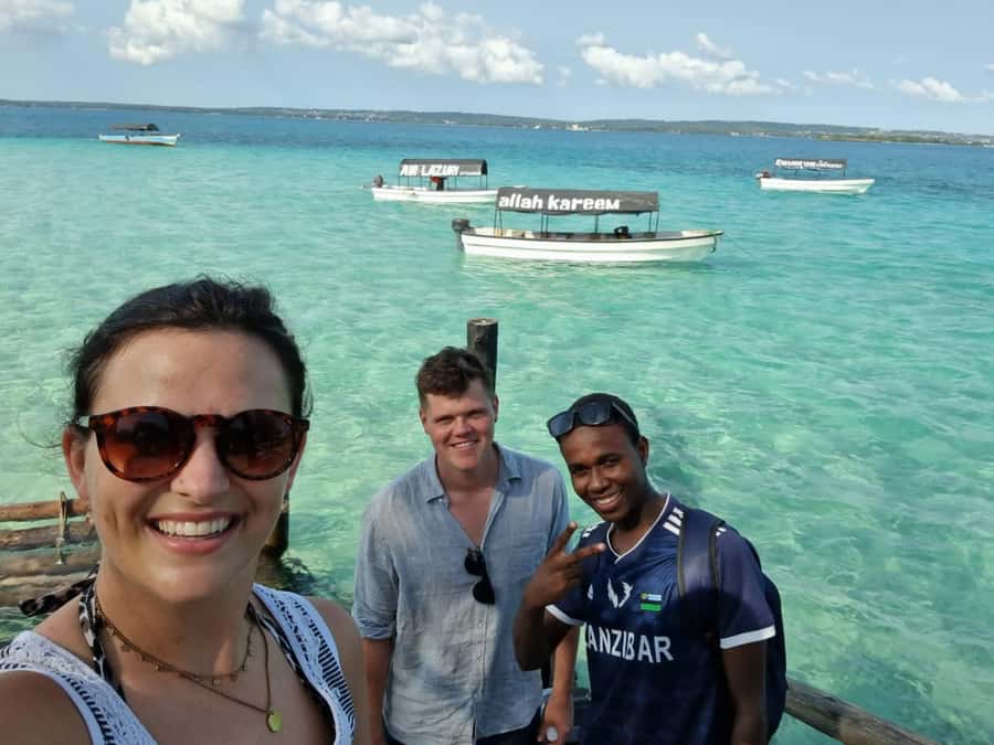 Prison island and nakupenda beach sandbank - Two Zanzibar islands, one long sea day