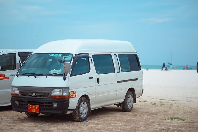 Private Transfer in Zanzibar - East coast transport to Paje