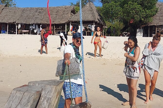 Safari Blue Zanzibar - The sandbank stop and natural lagoons