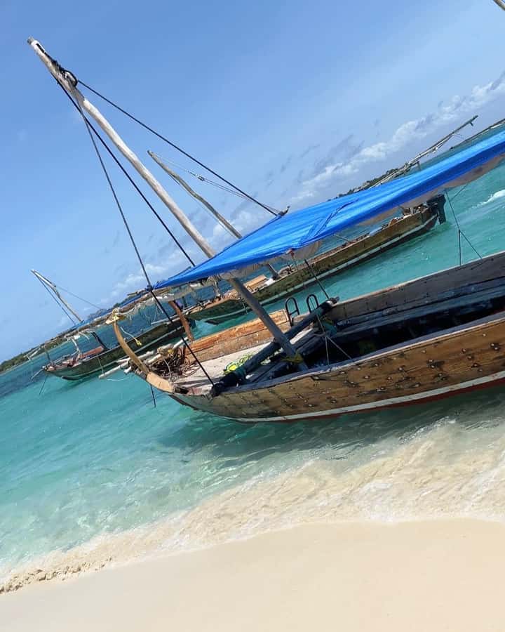 SAFARI BLUE ZANZIBAR : PRIVATE TRIP - Setting out by dhow for 30 minutes