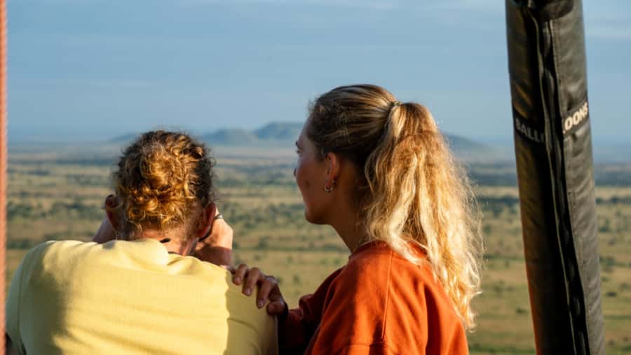 Serengeti: Hot Air Balloon Flight with Champagne Breakfast - Weather can change the plan