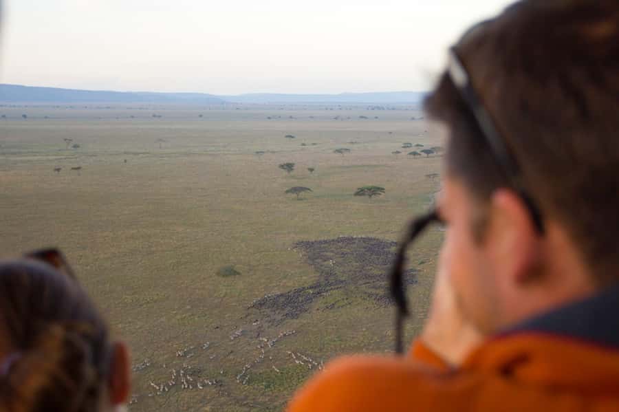Serengeti National Park: Balloon Safari at Dawn - One hour above the Serengeti