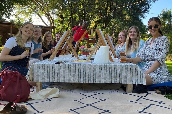 Sip & Paint: Unleash Your Inner Artist! - Painting Tanzania’s colors in Moshi