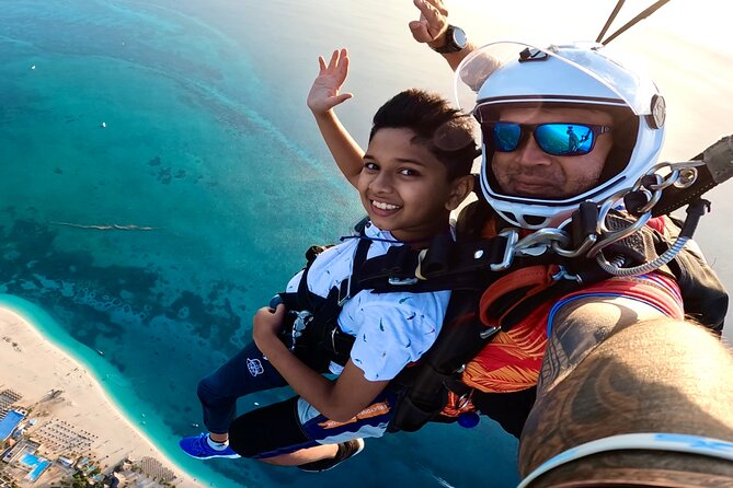 Skydive Zanzibar | Tandem Skydive - The jump begins at Kendwa Rocks Beach Hotel