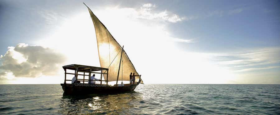 Sunset Dhow from Kendwa/Nungwi Magic Hour on the Ocean - Fruit, water, and the limits of the food promise