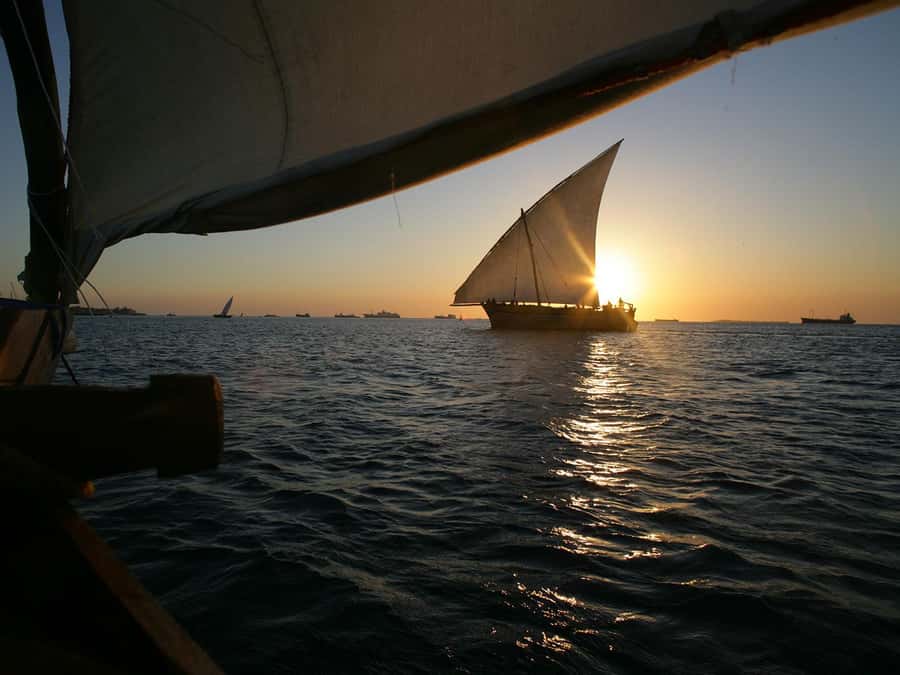 Sunset Dhow from Kendwa/Nungwi Magic Hour on the Ocean - How the timing fits your Zanzibar day