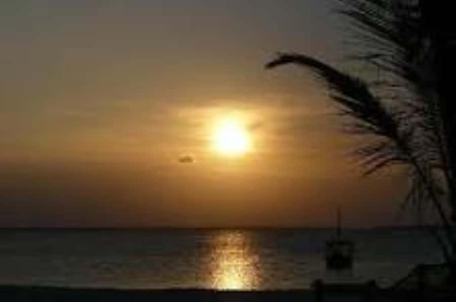 sunset dow cruise at kendwa beach - Boarding the Wooden Dhow