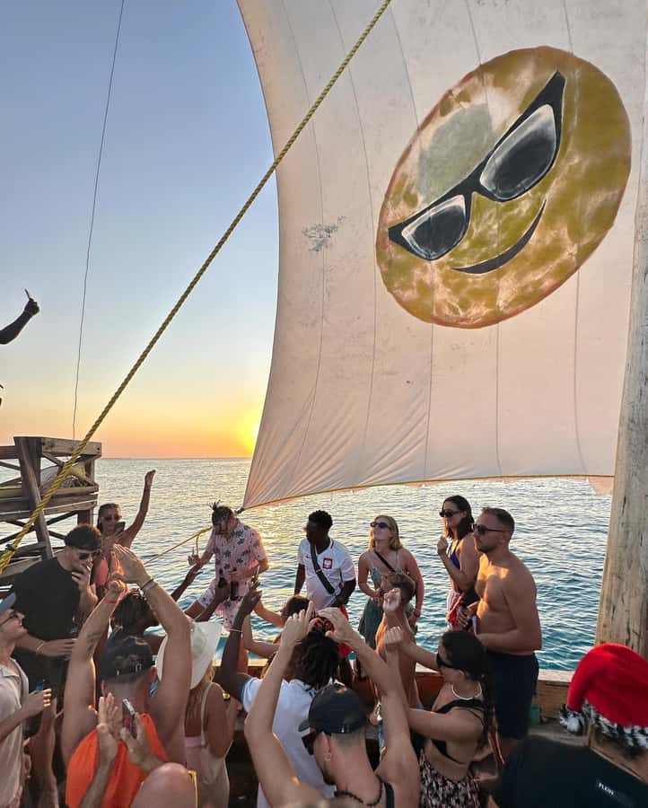 Sunset party cruise in Zanzibar with BoomBoom Boat - Who should book this boat trip?