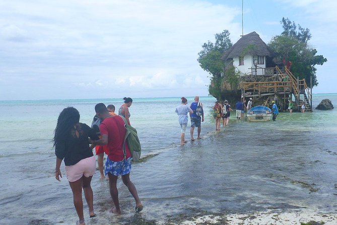 The Rock Restaurant & Blue Lagoon Half Day Tour in Zanzibar - Starfish near Michamvi Kae