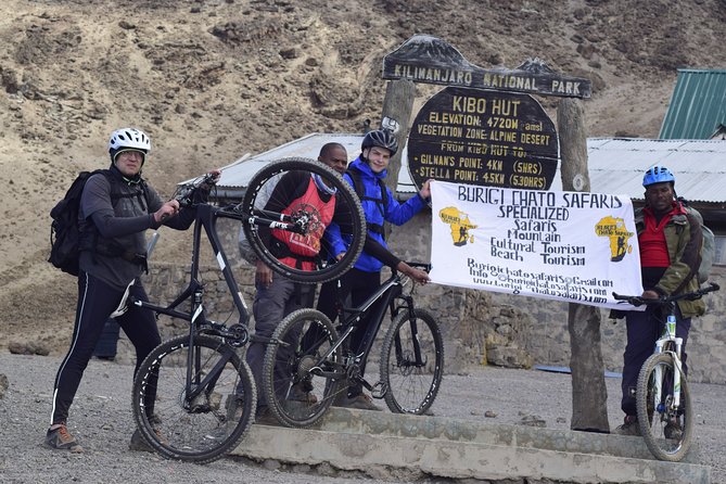Top 6 Days Mt. Kilimanjaro Bike trek Tour by Marangu-Kilema Route - Day 3: Across the saddle toward Kibo Hut
