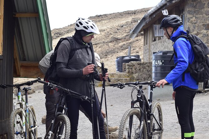 Top 6 Days Mt. Kilimanjaro Bike trek Tour by Marangu-Kilema Route - Day 6: From alpine desert back to the forest